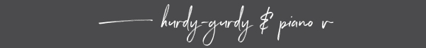 piano hurdy-gurdy
